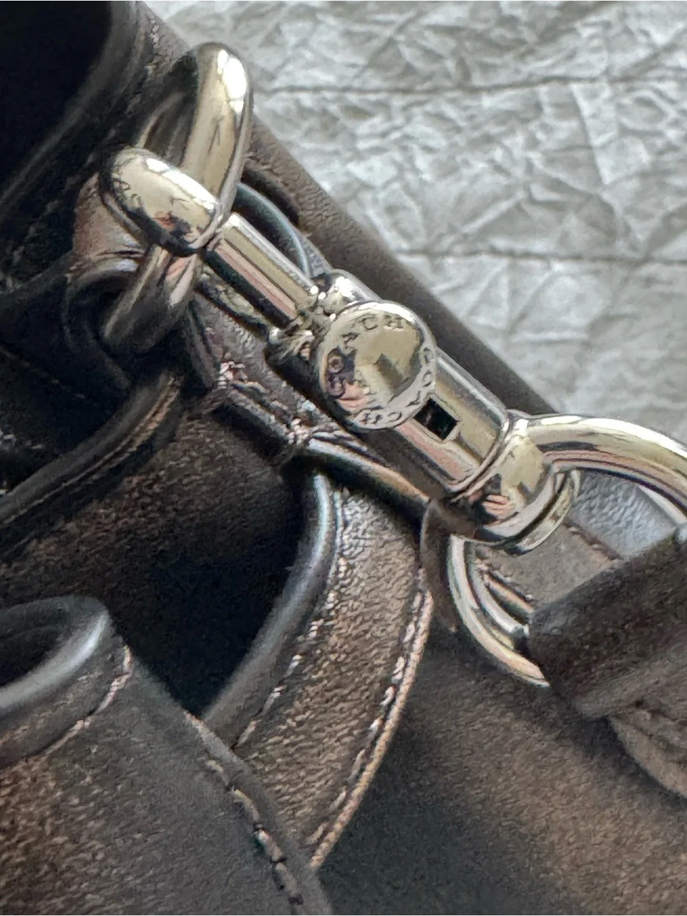 NWT Coach Loved Leather Empire 28 - Picture 4 of 14
